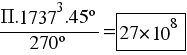 {{Pi.{1737^3}.45º}/{270º}=tabular{11}{11}{27*10^8 aprox.}} {{Pi.{1737^3}.45º}/{270º}=tabular{11}{11}{27*10^8 aprox.}}